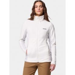 Sweter Damski Columbia Basin Trail III. Białe swetry nierozpinane damskie Columbia, m, bez wzorów, z poliesteru, sportowe, bez kołnierzyka, bez ramiączek. Za 259.00 zł.