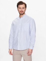 Redefined Rebel Koszula Oxford PCV224065 Błękitny Classic Fit. Niebieskie koszule męskie Redefined Rebel, m, bez wzorów, z bawełny, bez kołnierzyka, bez ramiączek. Za 179.99 zł.