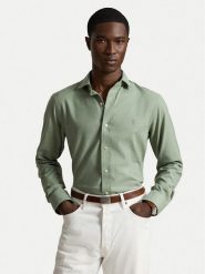 Polo Ralph Lauren Koszula 710B22592001 Zielony jasny Regular Fit. Zielone koszule męskie Polo Ralph Lauren, l, bez wzorów, z bawełny, bez kołnierzyka, bez ramiączek. Za 619.99 zł.