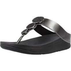 Sandały FITFLOP HJ1 B06 Czarny. Czarne sandały damskie Flip Flop, bez wzorów, z syntetyku, bez obcasa, bez zapięcia. Za 523.50 zł.