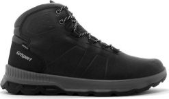 Buty trekkingowe męskie Grisport 14803D21G czarne r. 45. Czarne trekkingi męskie Grisport, bez zapięcia. Za 396.90 zł.