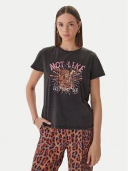 LOLA CASADEMUNT T-Shirt MS2615050 Czarny Regular Fit. Czarne t-shirty damskie LOLA CASADEMUNT, s, bez wzorów, z bawełny, bez kołnierzyka, bez ramiączek. Za 213.99 zł.