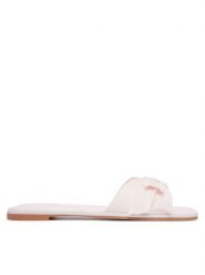 Aldo Klapki Rhuli 14297695 Różowy jasny. Czerwone klapki damskie Aldo, bez wzorów, z materiału, bez obcasa, bez zapięcia. Za 249.99 zł.
