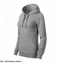MALFINI - ADLER - - Bluza damska, g/m, % bawełna, % poliester z recyklingu ciemnoszary melanż L. Szare bluzy damskie MALFINI, l, bez wzorów, z bawełny, bez ramiączek, bez kaptura. Za 95.67 zł.