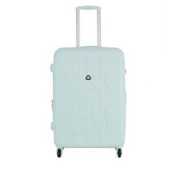 Walizka średnia Semi Line. Niebieskie walizki damskie Semi-line, bez wzorów, średnie. Za 219.99 zł.