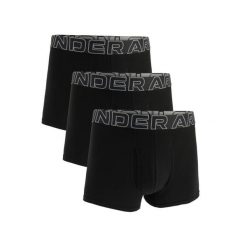 Bokserki męskie UNDER ARMOUR Performance 3-pak. Czarne bokserki męskie Under Armour, bez wzorów, z bawełny. Za 209.99 zł.