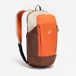 Plecak turystyczny Quechua Arpenaz NH100 10 litrów. Brązowe plecaki męskie QUECHUA, bez wzorów, z materiału. Za 29.99 zł.