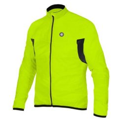 Etape kurtka rowerowa męska Vento-fluorescent yellow XL. Żółte kurtki sportowe męskie Etape, m, bez wzorów, bez kaptura. Za 172.00 zł.