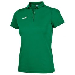 Koszulka polo do tenisa damska Joma Hobby. Zielone bluzki damskie Joma, xl, bez wzorów, sportowe, bez kołnierzyka, bez ramiączek. Za 139.00 zł.