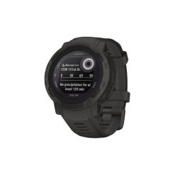 Zegarek sportowy Garmin Instinct 2 Solar Standard Edition Grafitowy (010-02627-00). Szare zegarki sportowe Garmin, bez wzorów. Za 982.95 zł.