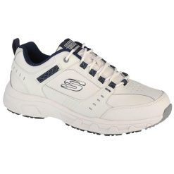 Buty sportowe Sneakersy męskie, Skechers Oak Canyon-Redwick. Białe buty sportowe męskie Skechers, bez wzorów, bez zapięcia, trekkingowe. Za 249.99 zł.