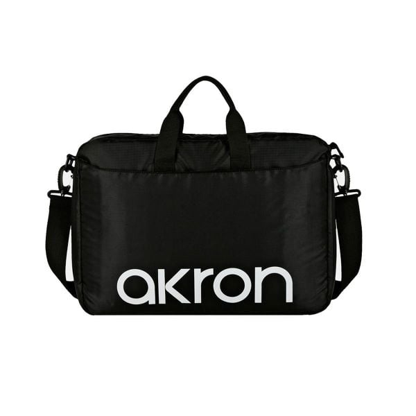 Torba Trenerska Akron – Czarna. Czarne torby na laptopa damskie AKRON, bez wzorów. Za 1,181.10 zł.