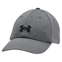 Czapka Blitzing Dla Kobiet. Szare czapki damskie Under Armour, bez wzorów. Za 128.99 zł.