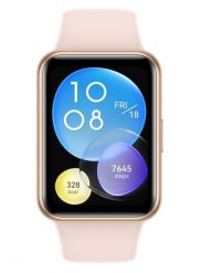 Huawei Watch Fit 2 Active złoty. Żółte smartbandy Huawei, z gumy. Za 349.00 zł.