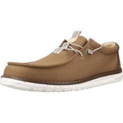 Buty HEY DUDE WALLY MESH NEUTRALS Brązowy. Brązowe buty zimowe męskie SENZA MARCA, bez wzorów, z meshu, bez obcasa, bez zapięcia. Za 280.99 zł.
