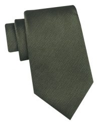 Klasyczny Krawat Męski - Chattier - Ciemna, Zgniła Zieleń. Zielone krawaty i muchy Chattier, bez wzorów, z tkaniny, eleganckie. Za 49.00 zł.