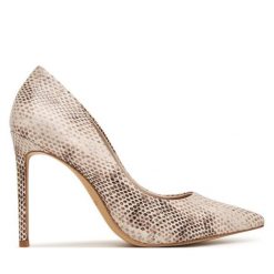 Szpilki Aldo. Szare szpilki damskie Aldo, bez wzorów, bez obcasa, na szpilce, bez zapięcia. Za 389.99 zł.
