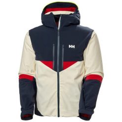 Kurtka narciarska z kapturem Helly Hansen Kvitfjell Race Ins. Białe kurtki sportowe męskie Helly Hansen, l, bez wzorów, z dzianiny, z kapturem, narciarskie, primaloft. Za 2,302.00 zł.
