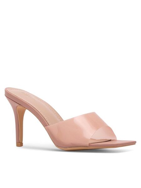 DeeZee Klapki KL-E25599-62 Różowy. Czerwone klapki damskie DeeZee, bez wzorów, z syntetyku, bez obcasa, bez zapięcia. Za 149.99 zł.