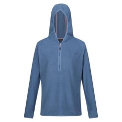 Bluza Z Kapturem Damska Mikropolar Suwak Do Połowy Warriewood. Niebieskie bluzy damskie Regatta, l, bez wzorów, sportowe, bez ramiączek, z kapturem. Za 63.99 zł.
