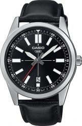 Zegarek Casio ZEGAREK MĘSKI CASIO MTP-VD02L-1EUDF (zd170a). Zegarki męskie Casio, bez wzorów. Za 168.53 zł.
