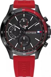 Zegarek Tommy Hilfiger ZEGAREK MĘSKI TOMMY HILFIGER 1791722 BANK (zf023c). Zegarki męskie Tommy Hilfiger, bez wzorów. Za 398.95 zł.