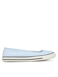 Converse Baleriny Chuck Taylor All Star Dainty A16215C Niebieski. Niebieskie balerinki damskie Converse, bez wzorów, z materiału, retro, bez obcasa, bez zapięcia. Za 199.99 zł.