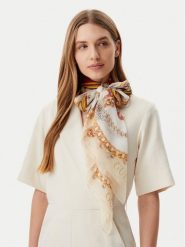 Guess Szal AW5297 SIL12 Écru. Rękawiczki damskie Guess, z aplikacjami, z materiału. Za 269.99 zł.