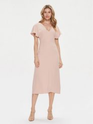 Boss Sukienka codzienna Dawinga 50488660 Beżowy Regular Fit. Brązowe sukienki damskie Boss, na co dzień, bez wzorów, z wiskozy, bez kołnierzyka, bez ramiączek, proste. Za 1,679.00 zł.
