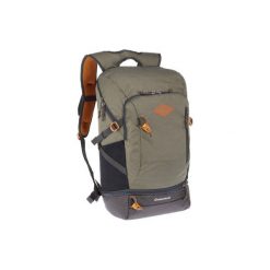 Plecak turystyczny NH500 30 l. Brązowe plecaki męskie QUECHUA, bez wzorów, z materiału. Za 139.99 zł.