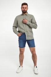 Szorty męskie jeansowe Mabrouk JOOP! JEANS. Szorty męskie JOOP! Jeans, bez wzorów, z jeansu. W wyprzedaży za 449.25 zł.