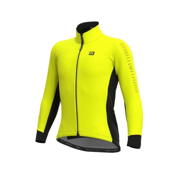 Kurtka rowerowa męska Alé Cycling Solid Fondo Winter. Czarne kurtki męskie ALÉ CYCLING, m, bez wzorów, sportowe, bez kaptura. Za 719.99 zł.
