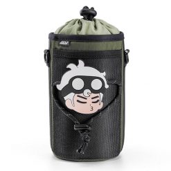 Torba na butelkę Rockbros turystyczna z paskiem na ramię 1l - zielona. Zielone torby na ramię męskie ROCKBROS, z materiału, na ramię. Za 59.99 zł.