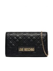 LOVE MOSCHINO Torebka JC4079PP0OLA0000 Czarny. Czarne torebki do ręki damskie Love Moschino, bez wzorów, ze skóry, bez dodatków. Za 455.99 zł.