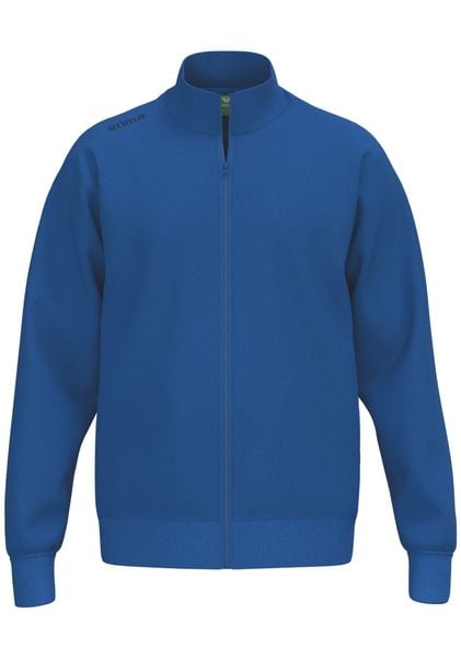 Kurtka z dresu Erima TS. Niebieskie kurtki męskie Erima, l, bez wzorów, z bawełny, bez kaptura. Za 211.95 zł.