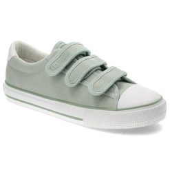 Zielone Trampki Big Star Damskie Wygodne Obuwie. Zielone trampki i tenisówki damskie BIG STAR, bez wzorów, bez zapięcia. Za 149.00 zł.