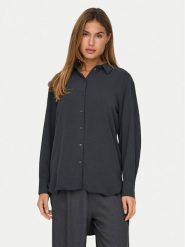 JDY Koszula Kenta 15268316 Czarny Regular Fit. Czarne koszule damskie JDY, xs, bez wzorów, z syntetyku, bez kołnierzyka, bez ramiączek. Za 69.99 zł.