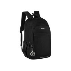 Plecak Czarny Sportowy Młodzieżowy Męski Młodzieżowy Pojemny 45l. Czarna plecaki męskie Kruzzel, bez wzorów, z materiału, biznesowe. Za 148.90 zł.
