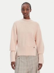 BOSS Sweter Fotus 50553239 Różowy Regular Fit. Czerwone swetry nierozpinane damskie Boss, l, bez wzorów, z wełny, bez kołnierzyka, bez ramiączek. Za 1,249.00 zł.