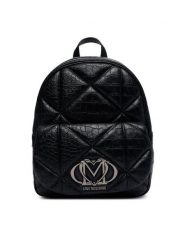 LOVE MOSCHINO Plecak JC4037PP1PLF1000 Czarny. Czarne plecaki damskie Love Moschino, bez wzorów, ze skóry. Za 1,059.00 zł.
