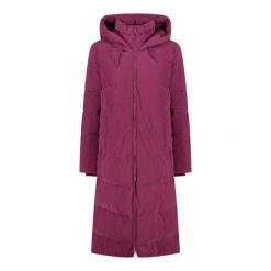 Długa parka damska CMP. Czerwone parki damskie CMP, bez wzorów, z poliesteru, bez kaptura. Za 635.00 zł.