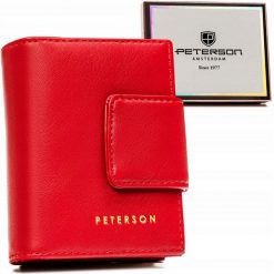 Portfel damski Peterson PTN 42329-F8 czerwony. Czerwone portfele damskie Peterson. Za 59.99 zł.