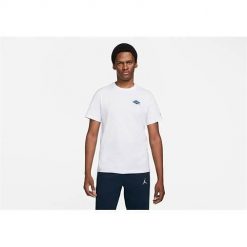 Koszulka sportowa męska Nike Air Jordan Flight Essentials. Czarne koszulki sportowe męskie Nike, m, bez wzorów, z bawełny, bez ramiączek. Za 248.00 zł.