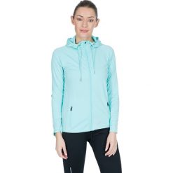 Kurtka sportowa "Dacre" w kolorze jasnoturkusowym. Niebieskie kurtki sportowe damskie Trespass Women, xs, bez wzorów, z materiału, bez ramiączek, bez kaptura. W wyprzedaży za 166.95 zł.