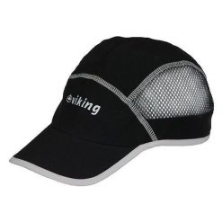 Czapka z daszkiem Viking Sprint. Czarne czapki damskie Viking, bez wzorów, sportowe. Za 59.99 zł.