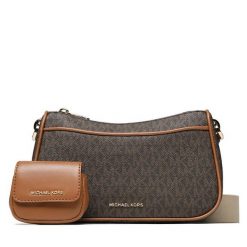 Torebka MICHAEL Michael Kors. Brązowe listonoszki damskie MICHAEL Michael Kors, bez wzorów, bez dodatków. Za 699.99 zł.