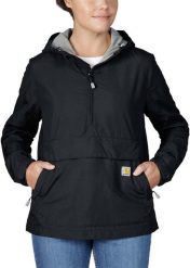 Kurtka męska Carhartt Kurtka Carhartt Rain Defender Light Packabl Black. Czarne kurtki męskie Carhartt, m, bez wzorów, bez kaptura. Za 370.17 zł.