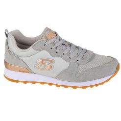 Buty sportowe Sneakersy damskie, OG 85 - Gold'n Gurl. Szare obuwie sportowe damskie Skechers, bez wzorów, bez zapięcia, trekkingowe. Za 259.99 zł.