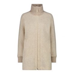 Płaszcz damski CMP. Białe płaszcze damskie CMP, l, bez wzorów, sportowe, bez kołnierzyka, bez kaptura. Za 591.00 zł.