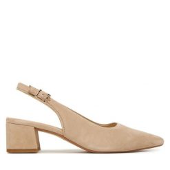 Czółenka Vagabond Shoemakers. Białe czółenka damskie Vagabond Shoemakers, bez wzorów, bez obcasa, bez zapięcia. Za 539.99 zł.